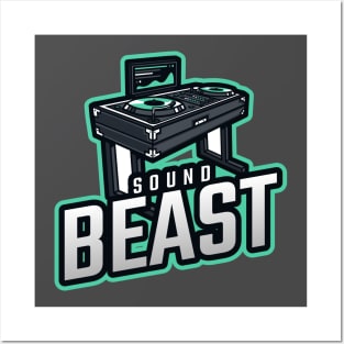 Sound Beast DJ Posters and Art